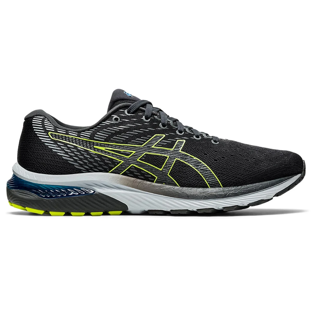 Asics Cumulus 22 - Graphite Grey - Lime Zest
