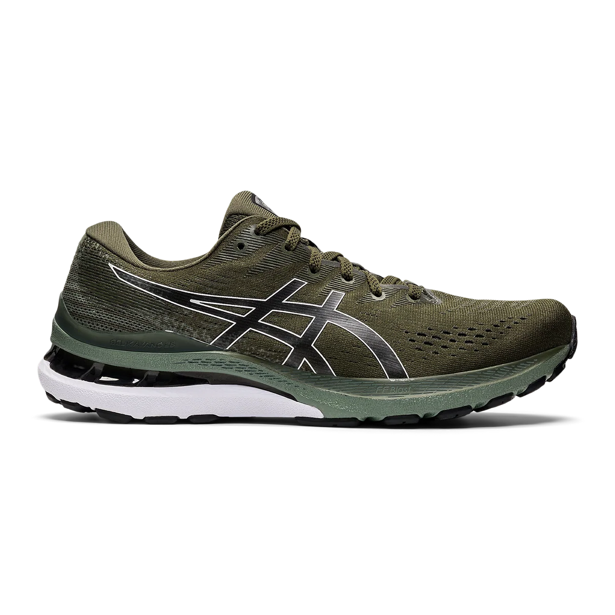 Asics Gel Kayano 28 - Olive Canvas - Black