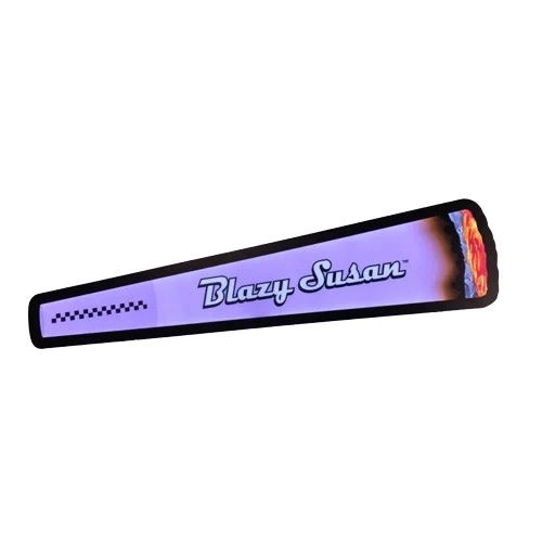Blazy Susan Purple Cone LED Sign