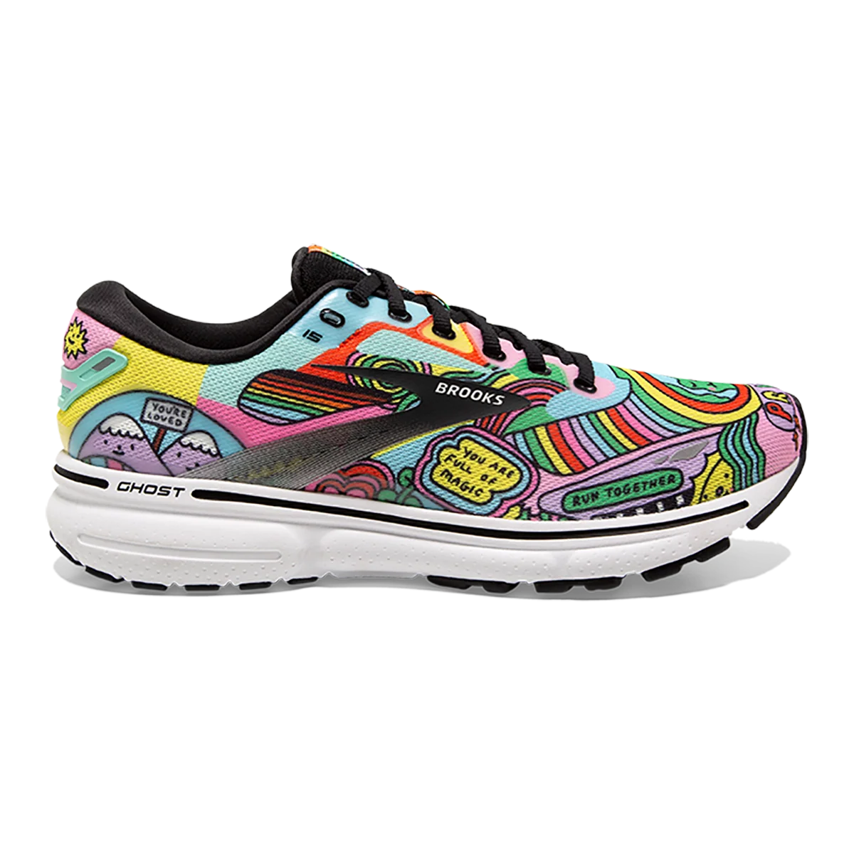 Brooks Ghost 15 Run Proud