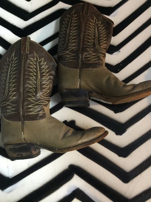 COWBOY BOOTS – TWO TONE
