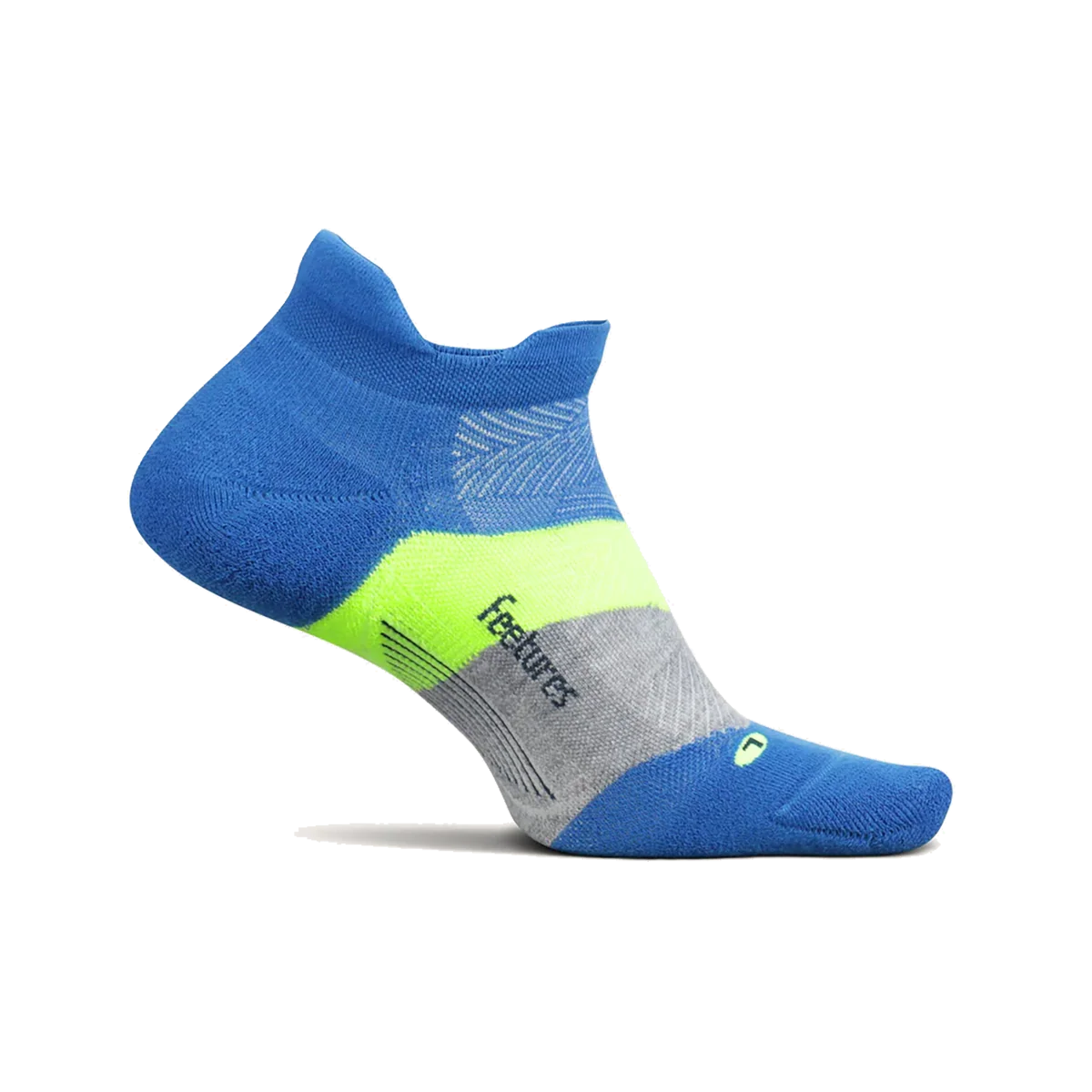 Feetures Elite Max Cushion No Show Tab - Boulder Blue
