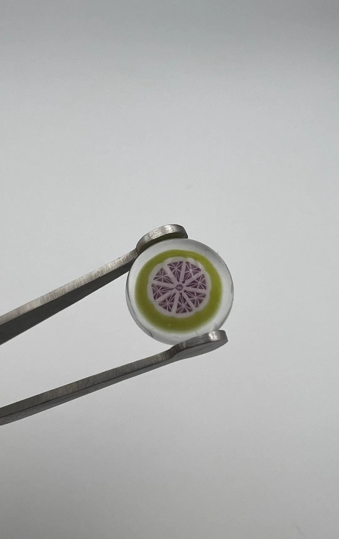 Lyons Glass Floating Grape Lime Valve
