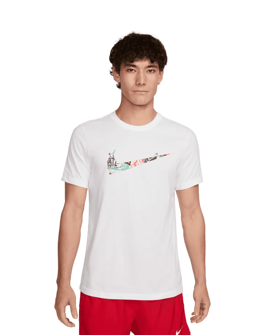Men's Dri-FIT Running T-Shirt :White