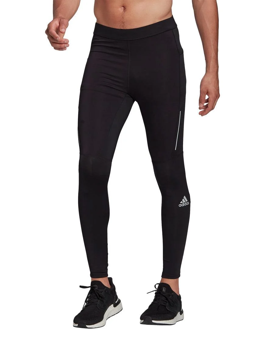 Men's Own the Run Tights :Black