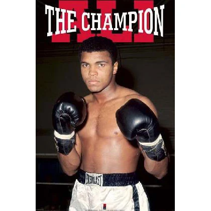 Muhammad Ali The Champion Domestic Poster