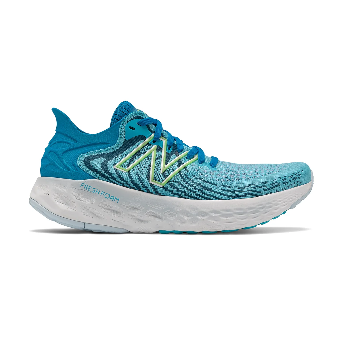 New Balance 1080 V11 - Virtual Sky - Bleached Lime Glo