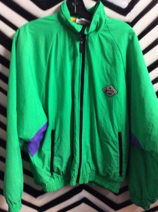 OCEAN PACIFIC PUFFY JACKET – REVERSIBLE – NEON
