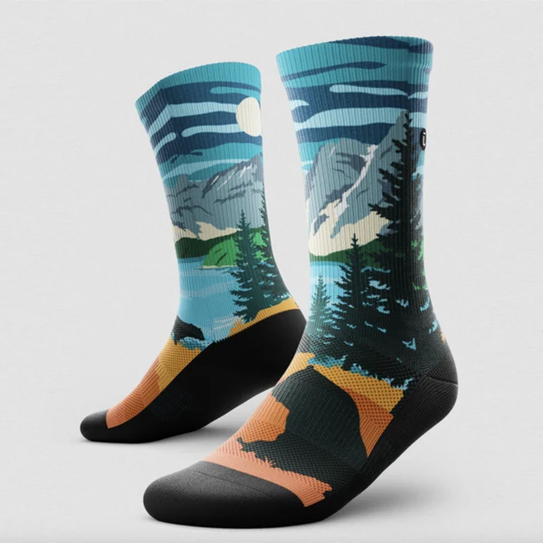 Outway Crew Socks - Moraine Lake