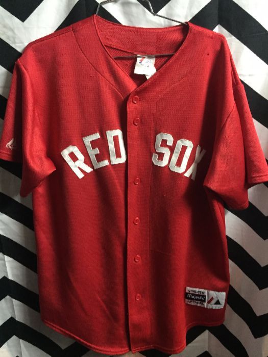 RED SOX MAJESTIC BASEBALL JERSEY