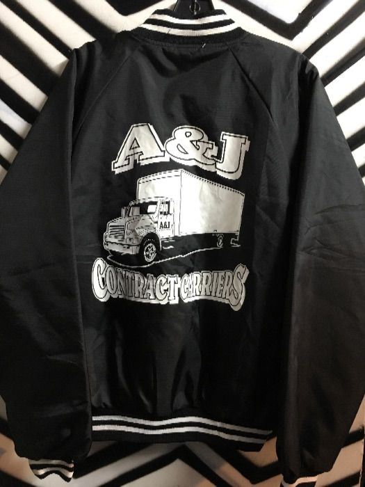 RETRO A&J CONTRACT CARRIERS – BASEBALL STYLE JACKET