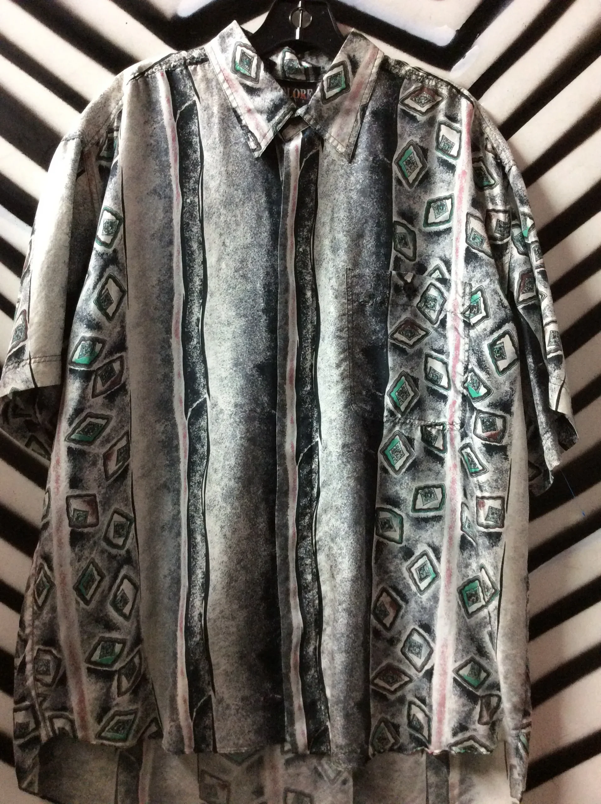 SS BD SILK SHIRT 1990S PRINTS ASST