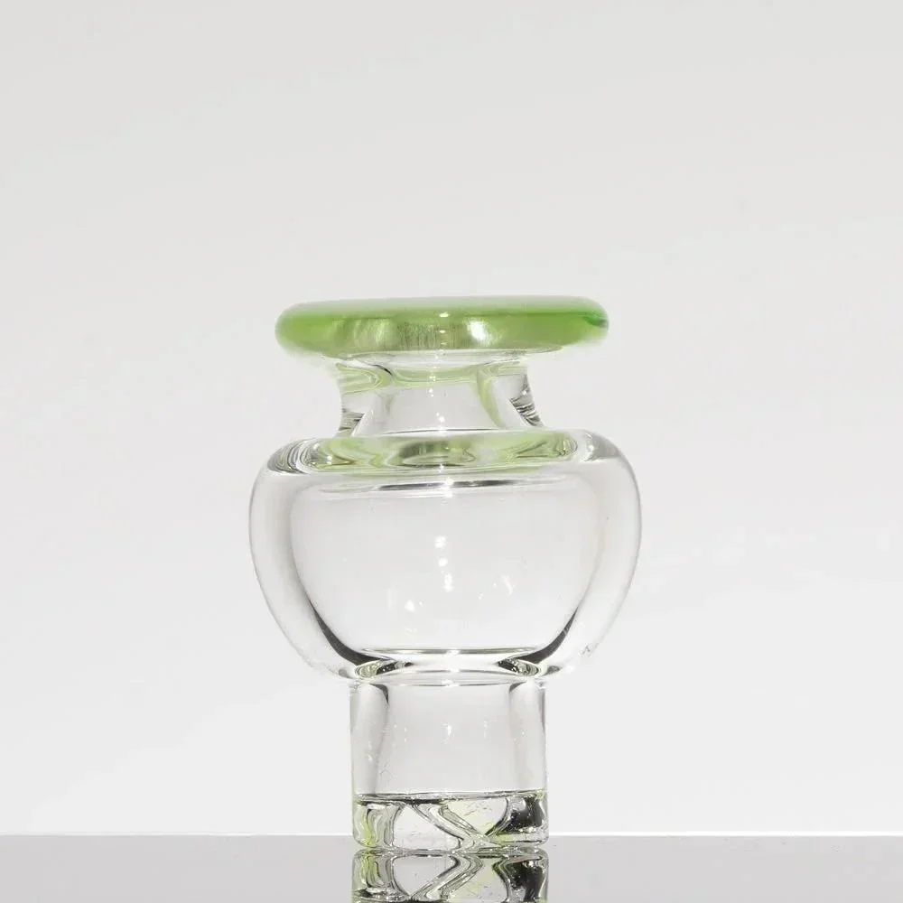 Terroir Glass Accent Color Bubble Cap Crippy Over White