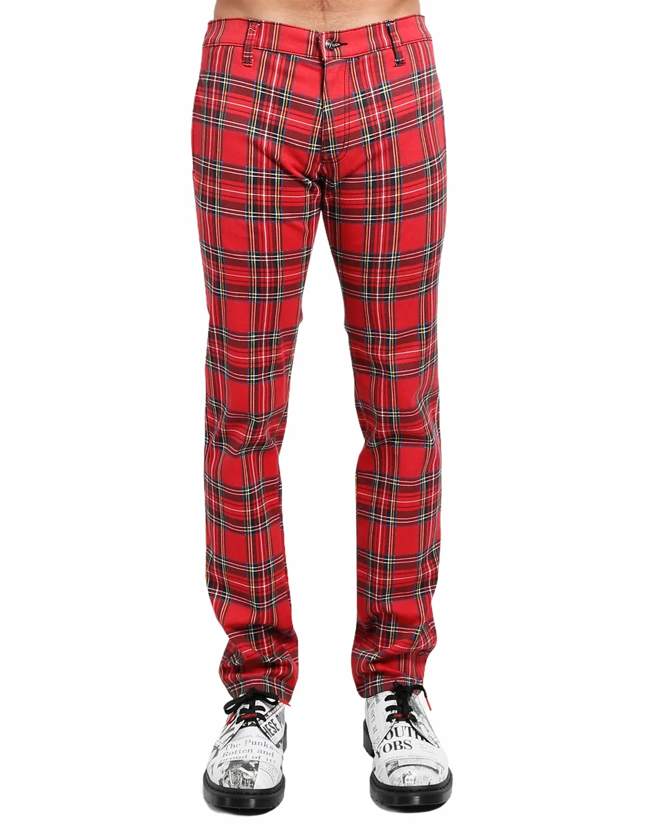 Tripp NYC Tartan Top Cat Pants