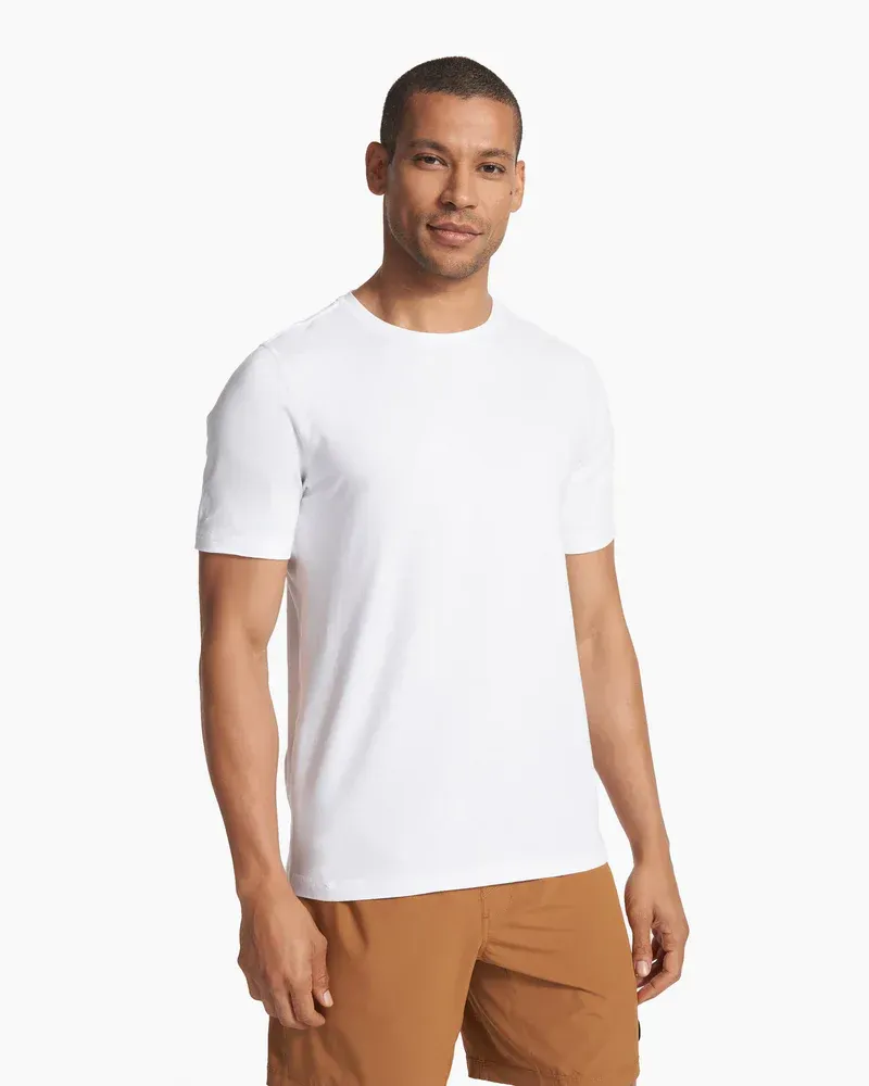 Vuori Men's Strato Tech Tee - White